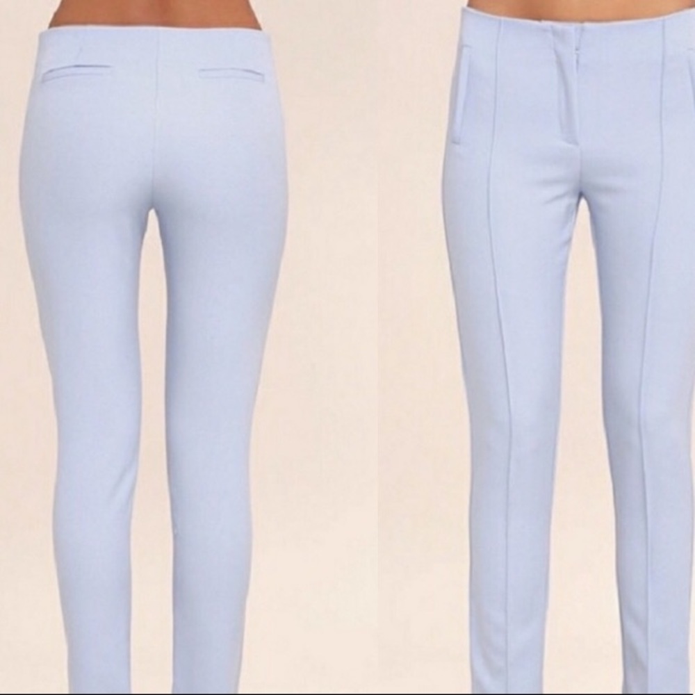 Lulus periwinkle pants